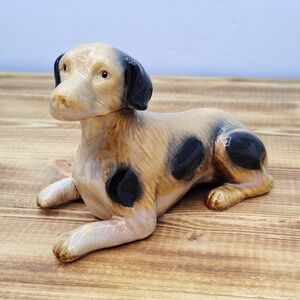 Hunting Dog Figurine Hound‎ Labrador Statue Vintage 5.5" Ceramic